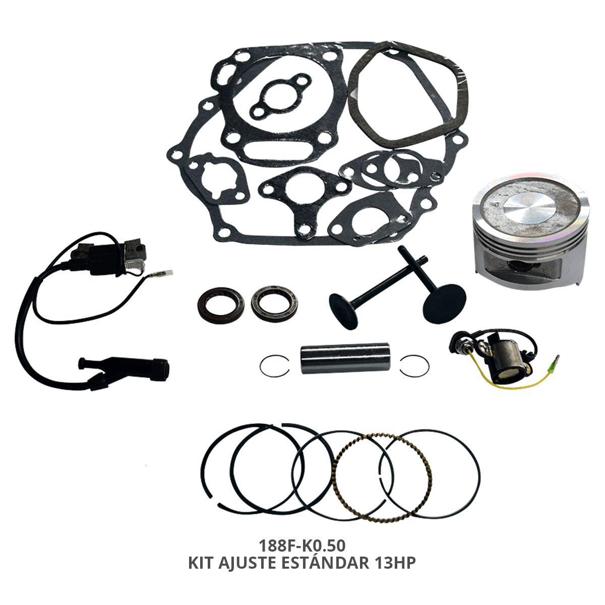 Kit Ajuste 0 50 Motor 13Hp